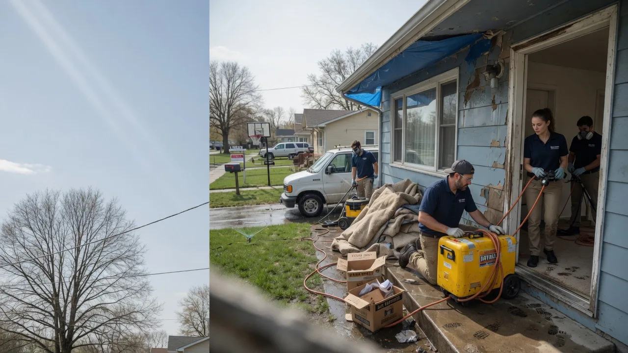 Basement Flood Cleanup in Austin, PA near me
